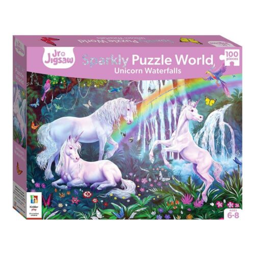 Unicorn Waterfalls - Sparkly  Παζλ