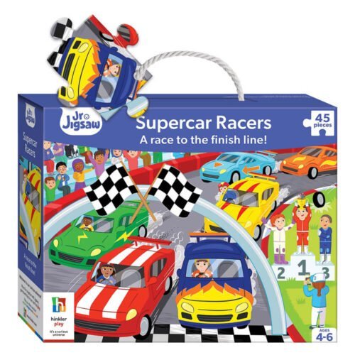 Super Car Racers Παζλ σε χάρτινο Βαλιτσάκι