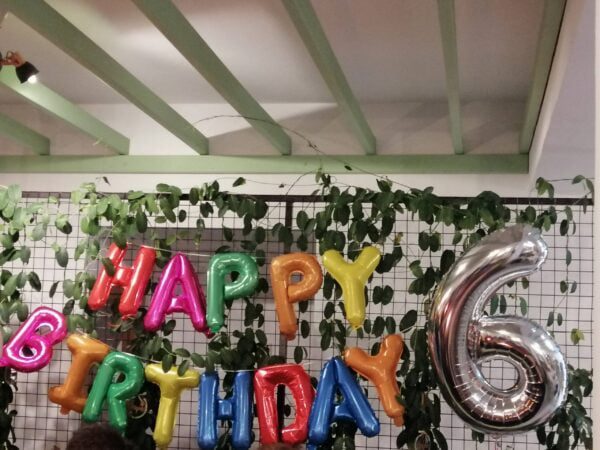 Φουσκωτό Μεταλλιζέ Μπαλόνι - Happy Birthday