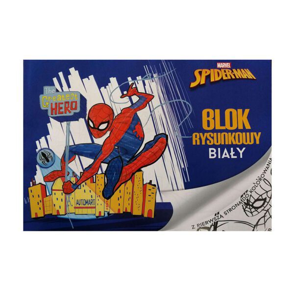 Spiderman Marvel Μπλόκ Ζωγραφικής