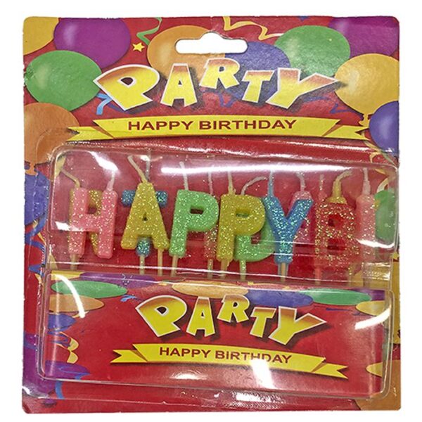 Κεράκι Γενεθλιών Happy Birthday