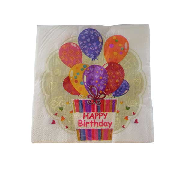 Χαρτοπετσέτες Happy Birthday
