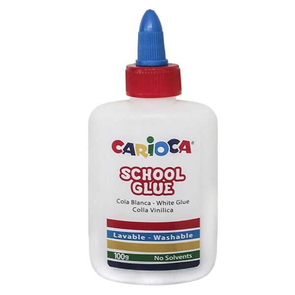 Κόλλα Σχολική Λευκή Carioca 100gr