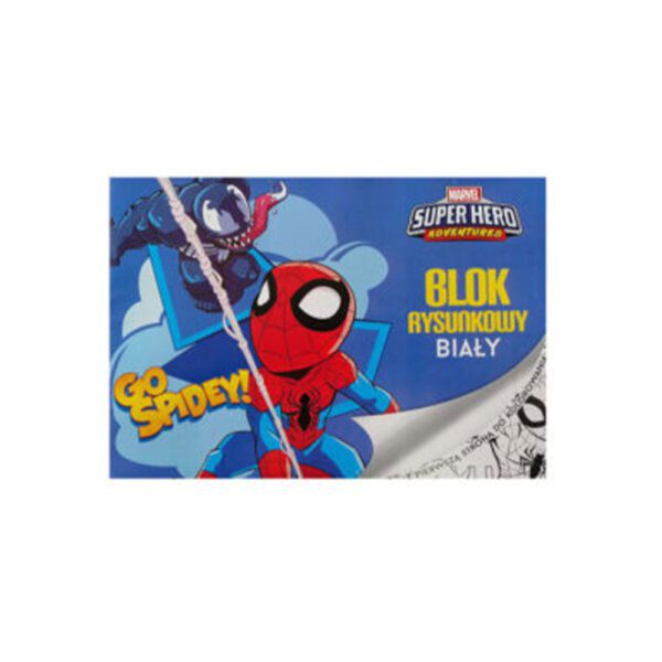 Spiderman Marvel Μπλόκ Ζωγραφικής και Κηρομπογιές Σετ Avengers - Image 2
