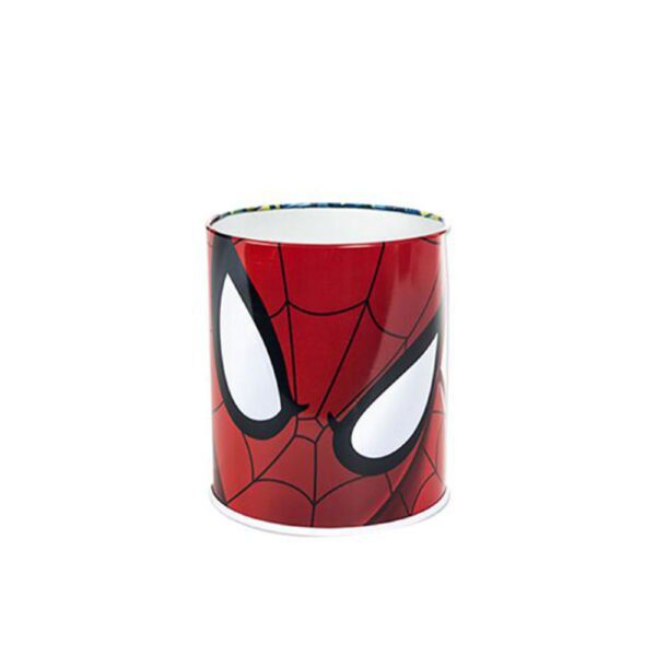 Spiderman Marvel Μεταλλική Μολυβοθήκη και Ψαλίδι και Μολύβια με Σβηστήρια - Image 3