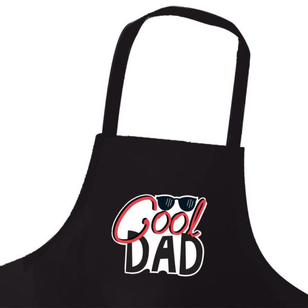 "COOL DAD" Ποδιά Κουζίνας Μαύρο
