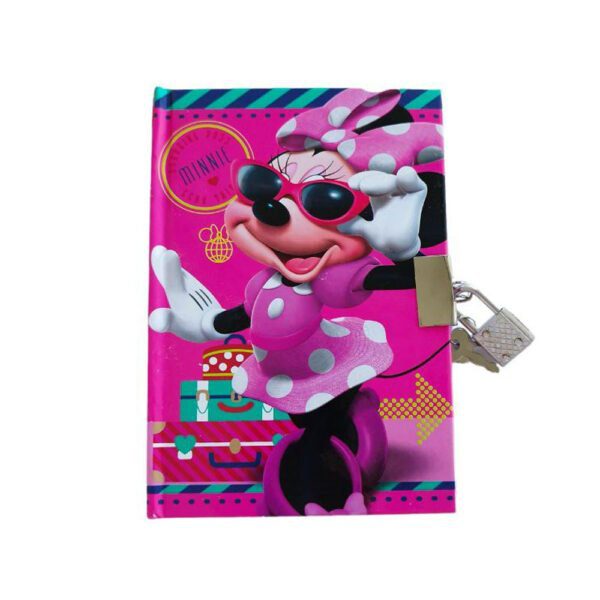 Minnie Mouse Disney Ημερολόγιο με Λουκέτο 15x10cm