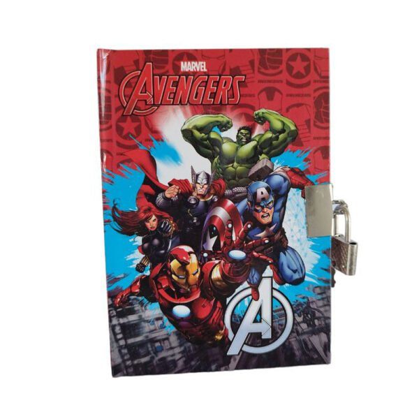 Avengers Marvel Ημερολόγιο με Λουκέτο 15x10cm