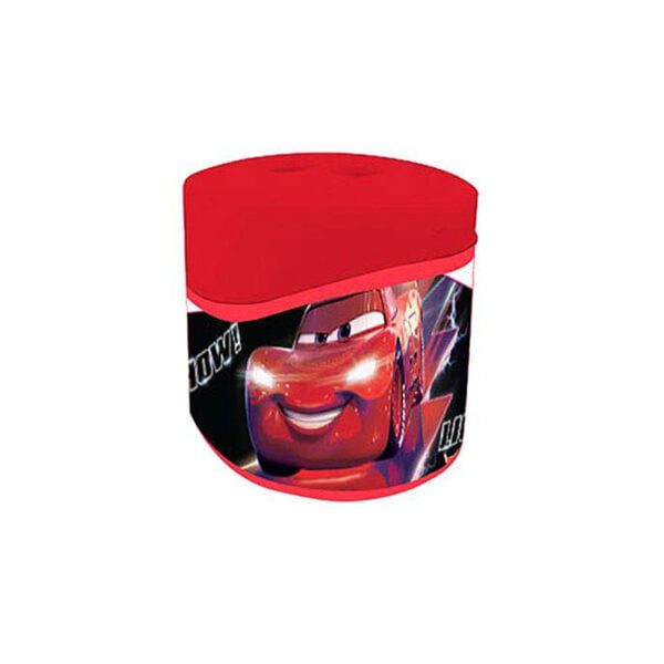 Mcqueen Cars Disney Ξύστρα Διπλή Βαρελάκι