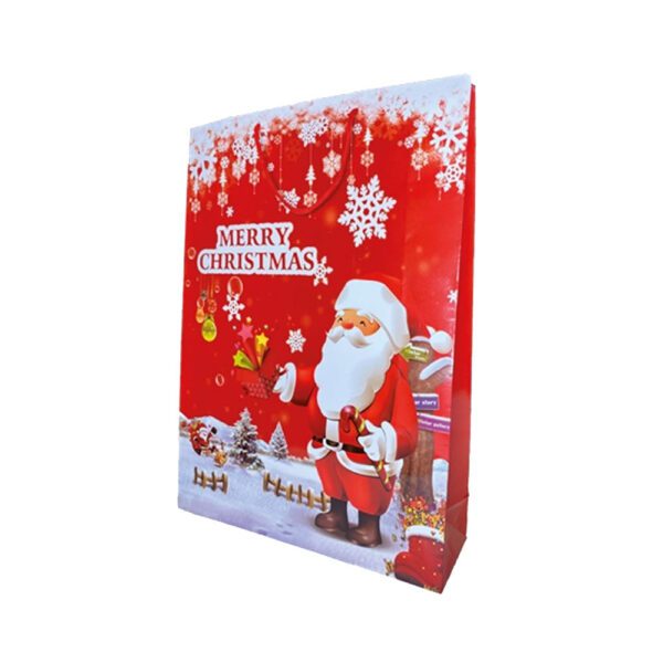 Χριστουγεννιάτικη Τσάντα Δώρου Άγιος Βασίλης 44x32x10cm