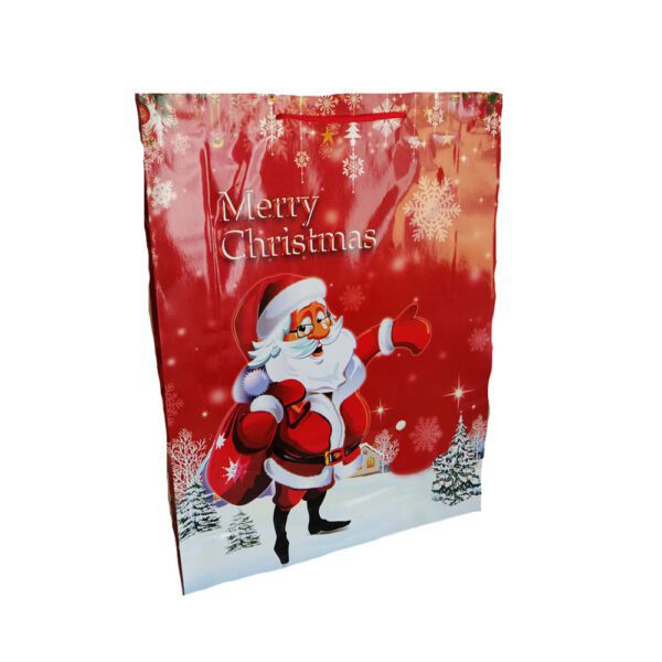 Χριστουγεννιάτικη Τσάντα Δώρου Άγιος Βασίλης 44x32x10cm