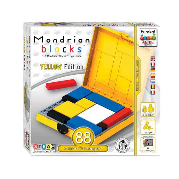 Mondrian Blocks – Yellow Edition