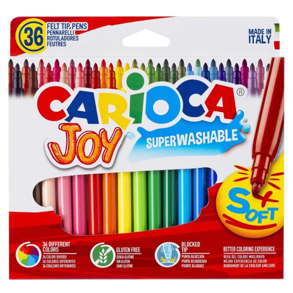 Μαρκαδόροι CARIOCA JOY 2.6mm  36 χρώματα