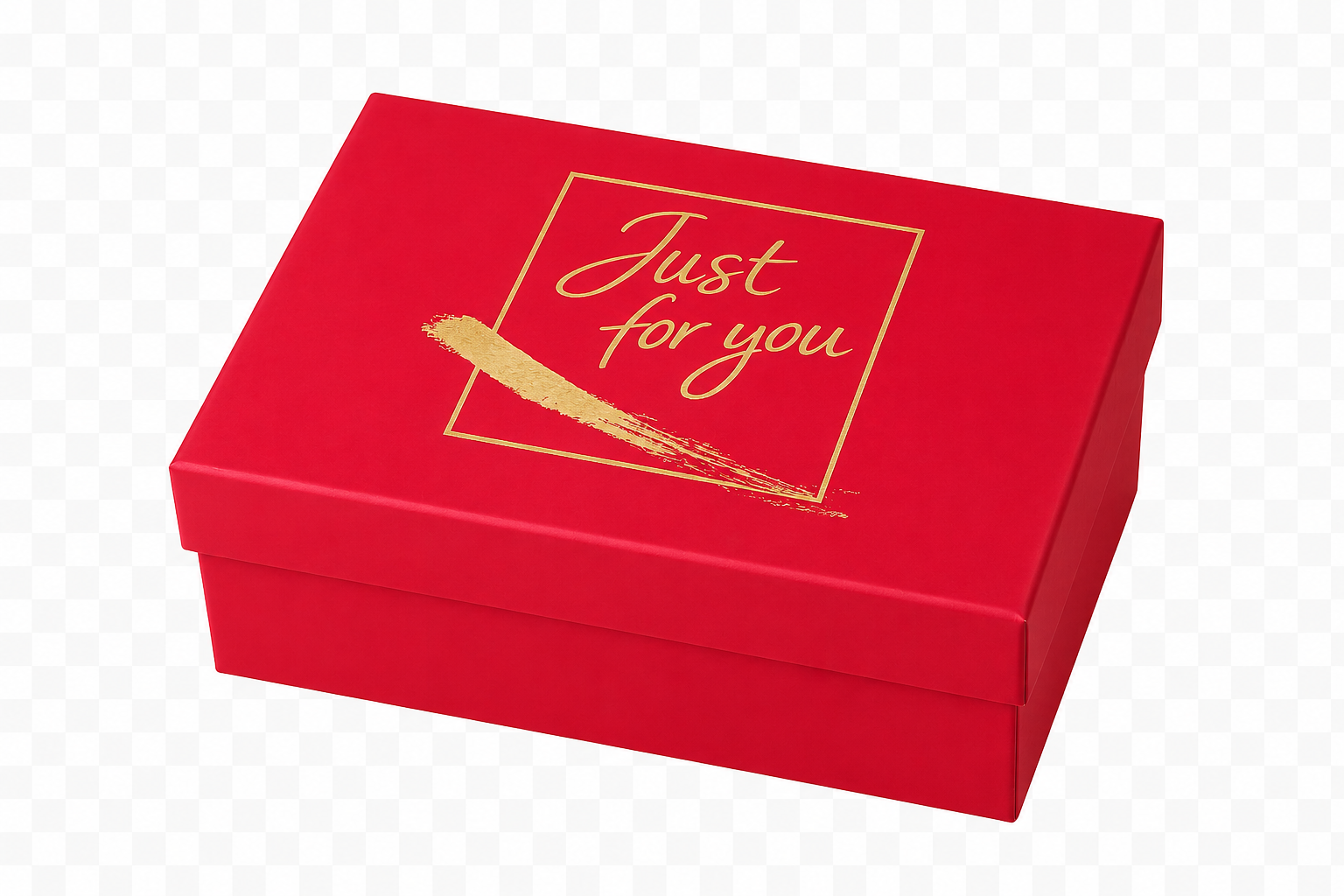 Κουτί Συσκευασίας Δώρου “Just For You” – 16x10.5x9.6cm